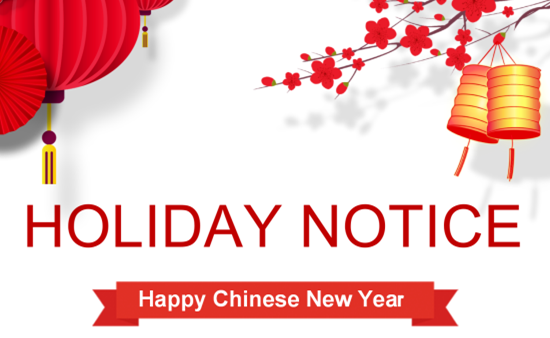 Holiday Notice