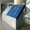 Aluminum Standing Floor outdoor Sign