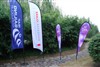 customized size flying beach flag
