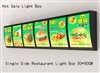 Menu Light box
