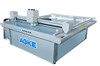 sample maker cutter plotter digital flatbed table machine cardboard sticker knife cutting effect short run production