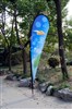 2014 High quality beach flag pole