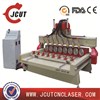  woodworking easy operation system wood cnc router for door cabinet cutting and engraving JCUT-2415-8R