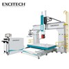EXCITECH 5 axis cnc router for foam cutting /EPS /wood /plastic