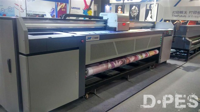 JHF T3000 wide format textile direct printer