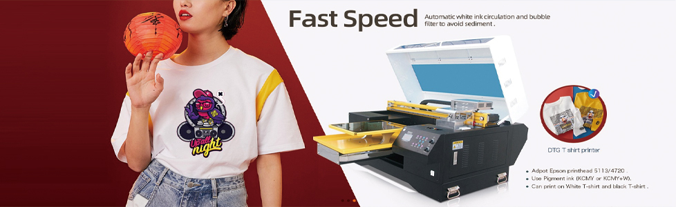 Vigojet High Production Inkjet Printing DTG T Shirt Printer